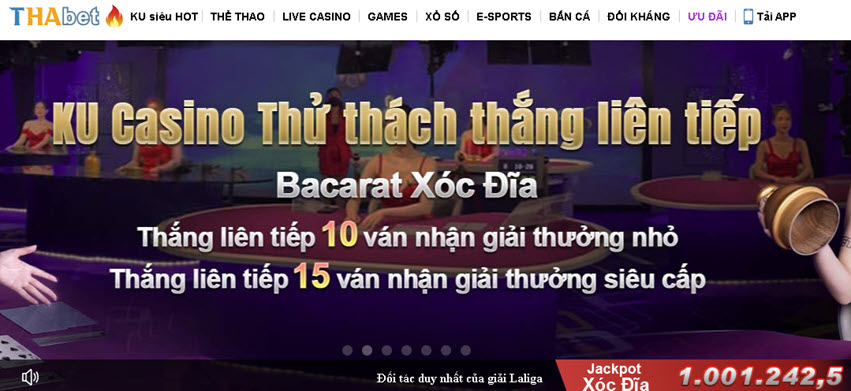 Thế mạnh vượt trội của nhà cái Tha casino